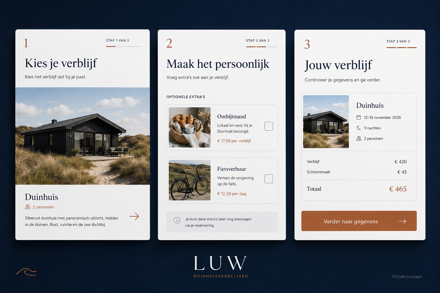 LUW — boekingsflow