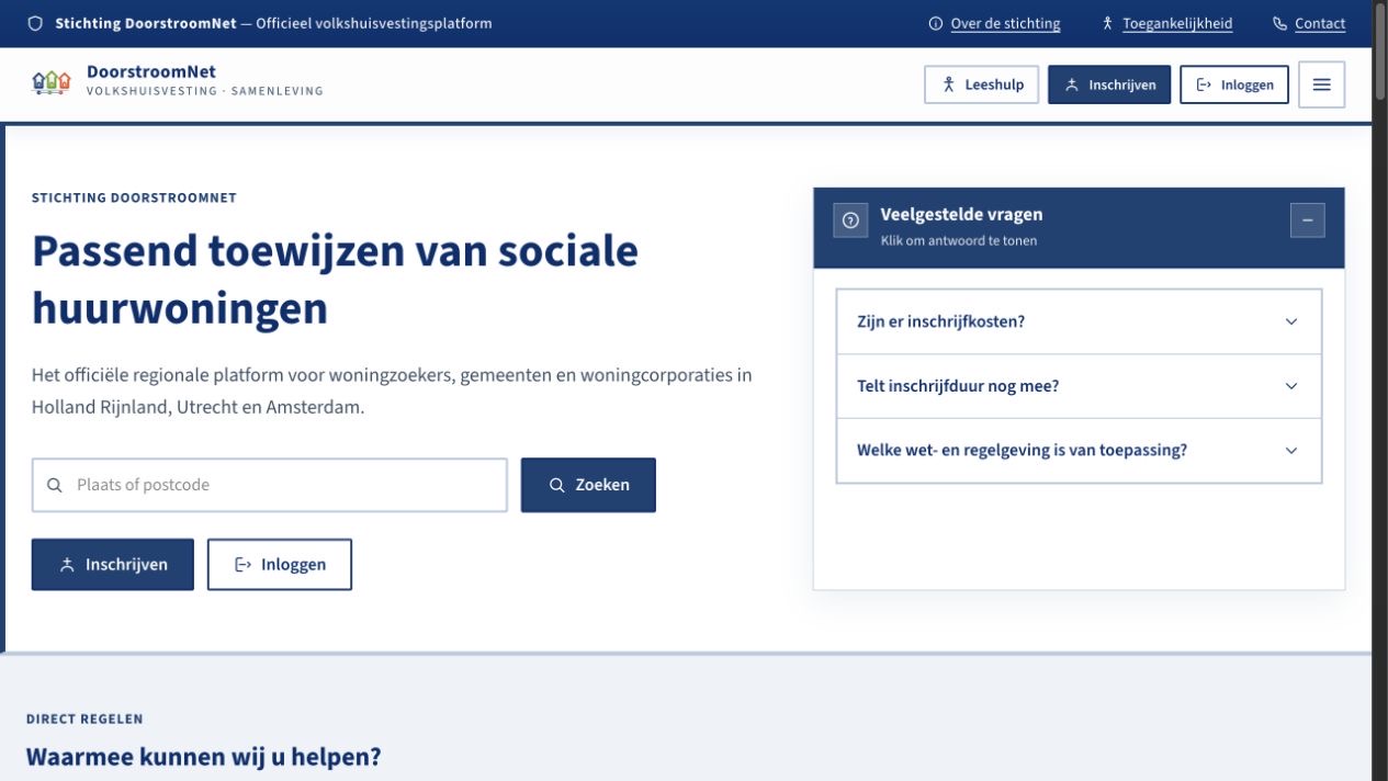 DoorstroomNet