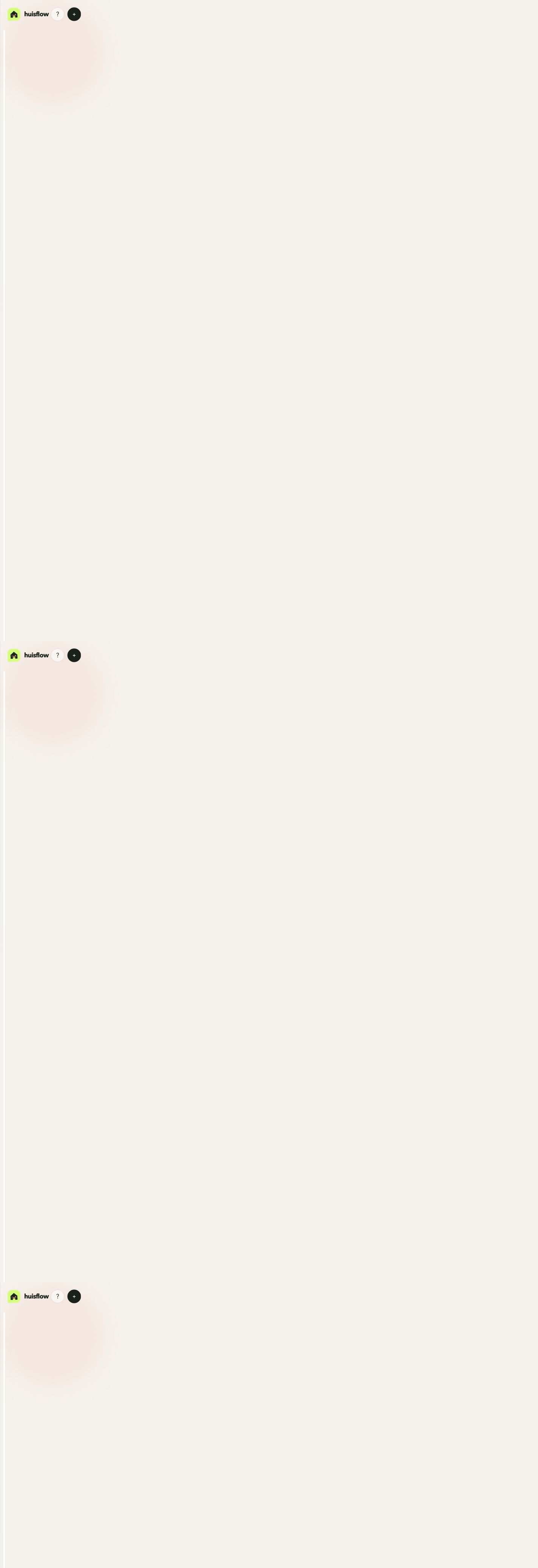 Huisflow — volledige website