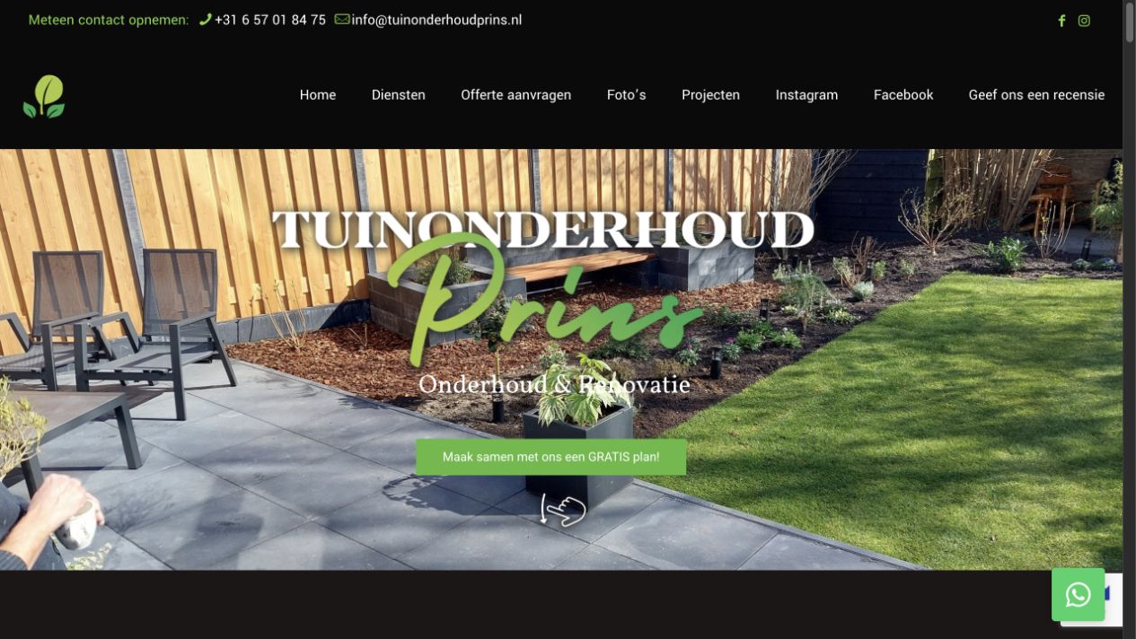 Tuinonderhoud Prins